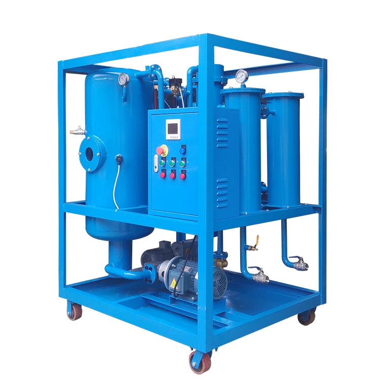 Lubricating Oil Filter HZRHL-50 3000L/H Lubricant Oil Regeneration Plant Lubrication Oil Purifier Machine