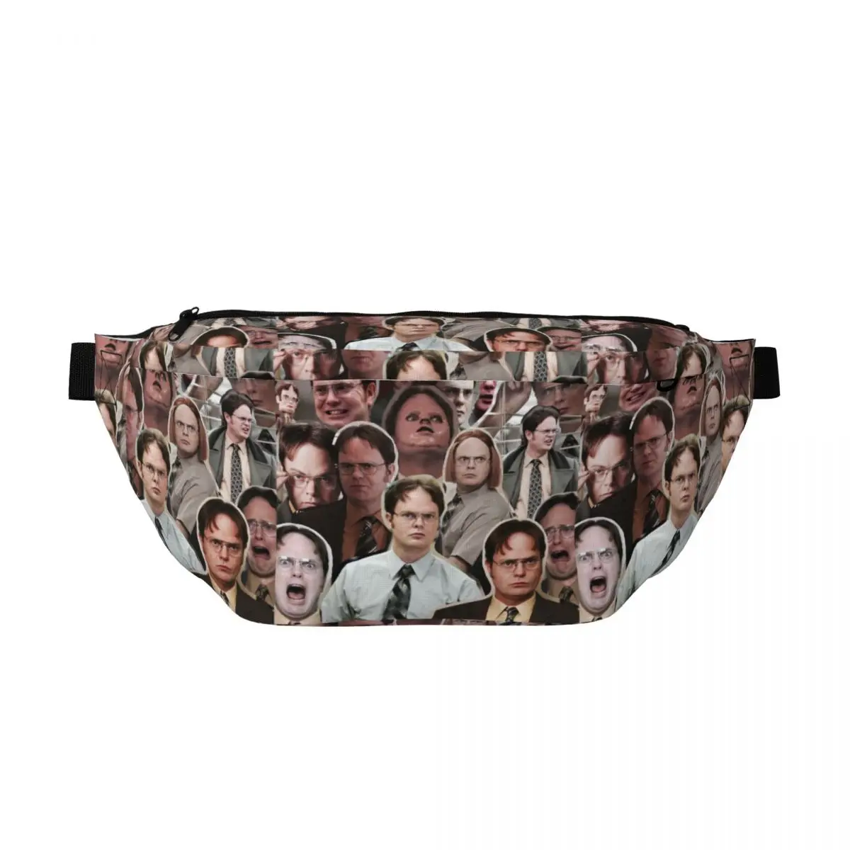 

Сумка-бананка через плечо Dwight Schrute - The Office, регулируемая поясная сумка для мужчин и женщин, для путешествий, бега, хранения денег и телефона, нагрудная сумка