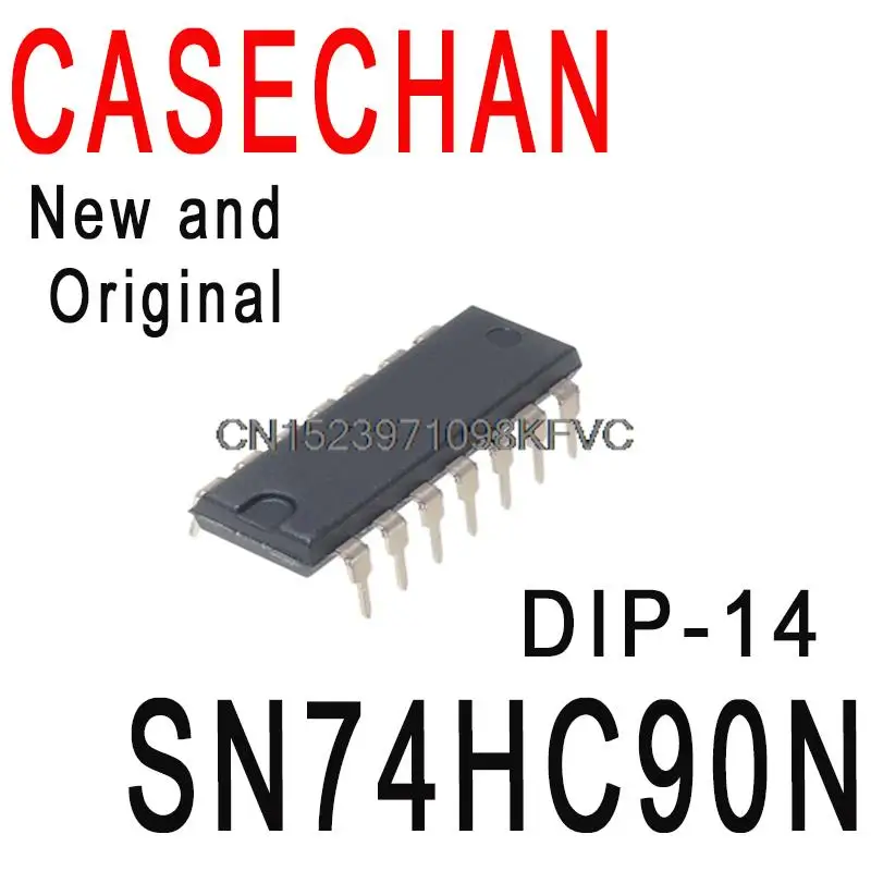 5PCS New and Original 74HC90 HD74HC90P DIP-14 Counter In Stock IC SN74HC90N