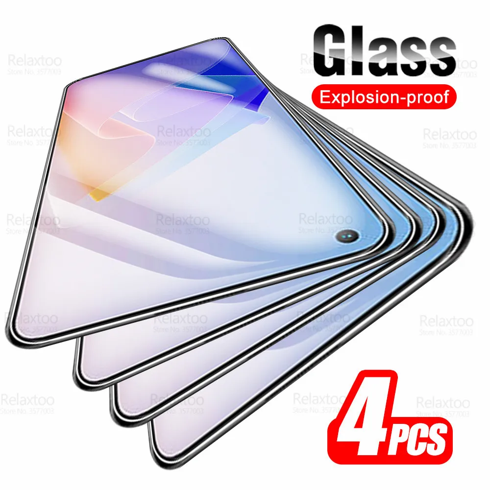 For Oppo Reno8 Lite Glass 4Pcs Protective Tempered Glass Orro Opo Reno 8 Light 5G 8Lite 2022 Screen Protector Armor Phone Film