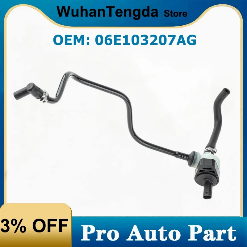 

Cylinder Head PCV Crankcase Breather Vent Hose Pipe 06E103207AG for Audi A8 S8 D5 06E 103 207 AG