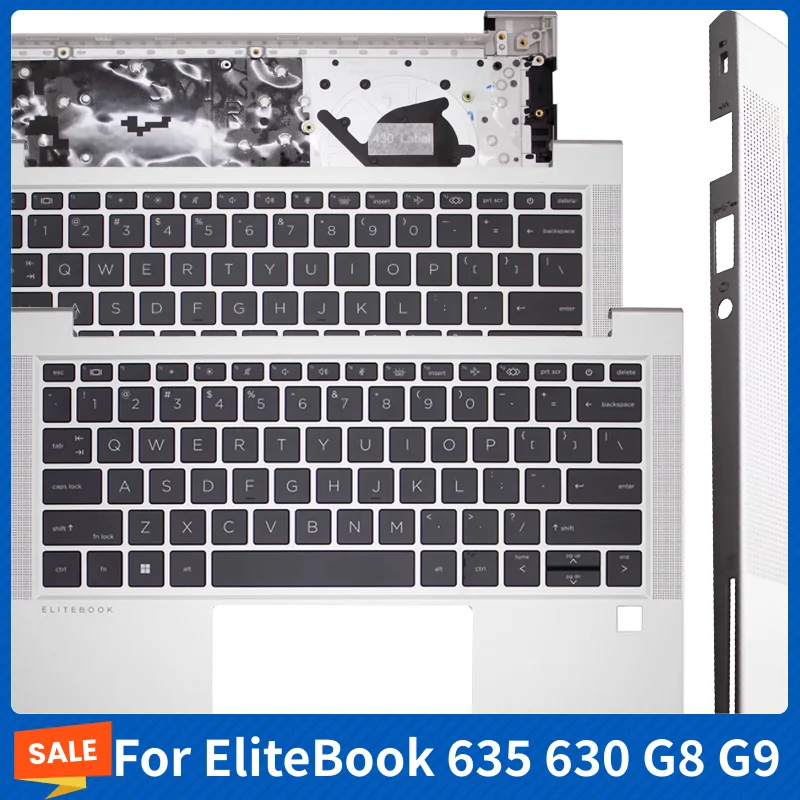 

For EliteBook 635 G8 G9 G10 630 G8 G9 G10 New Laptop With Backlight Keyboard Palm rest Upper Cover Computer Replace Accessories