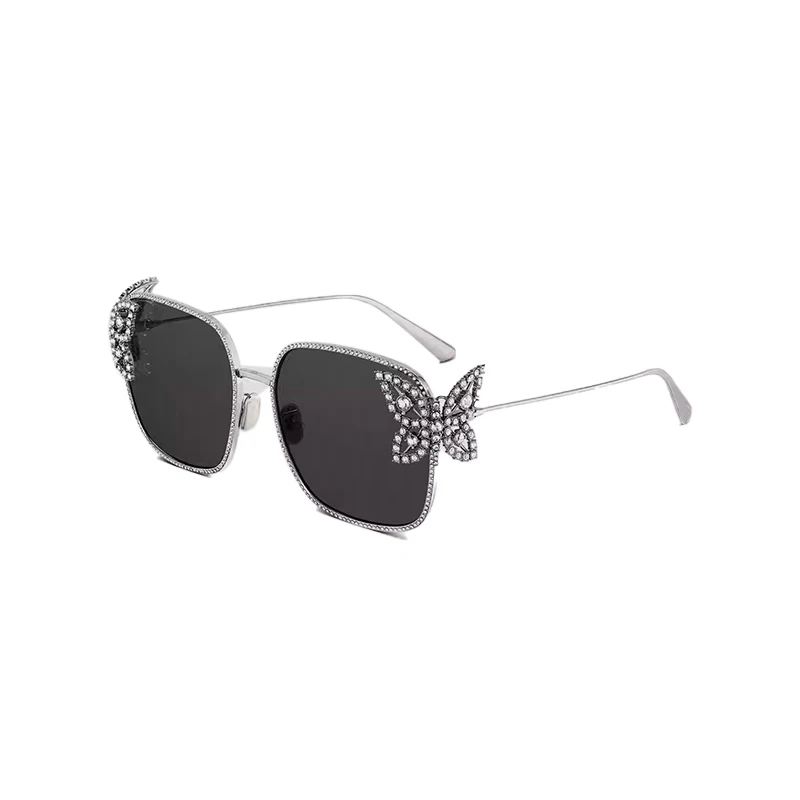 NIGO LP Women's Diamonds Trend Crystal Butterfly Sunglasses Casual Fashion Sunglasses #nigo61246 image 5