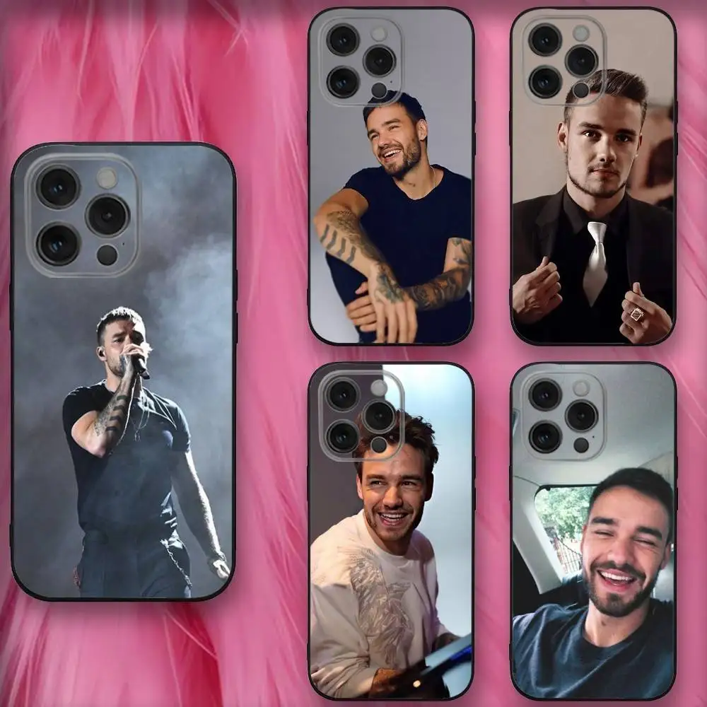 

L-Liams Singer Payne Phone Case For iPhone 16,se4,15,14,13,12,11,Pro,X,XS,Max,XR,Plus,Mini Soft Black Cover