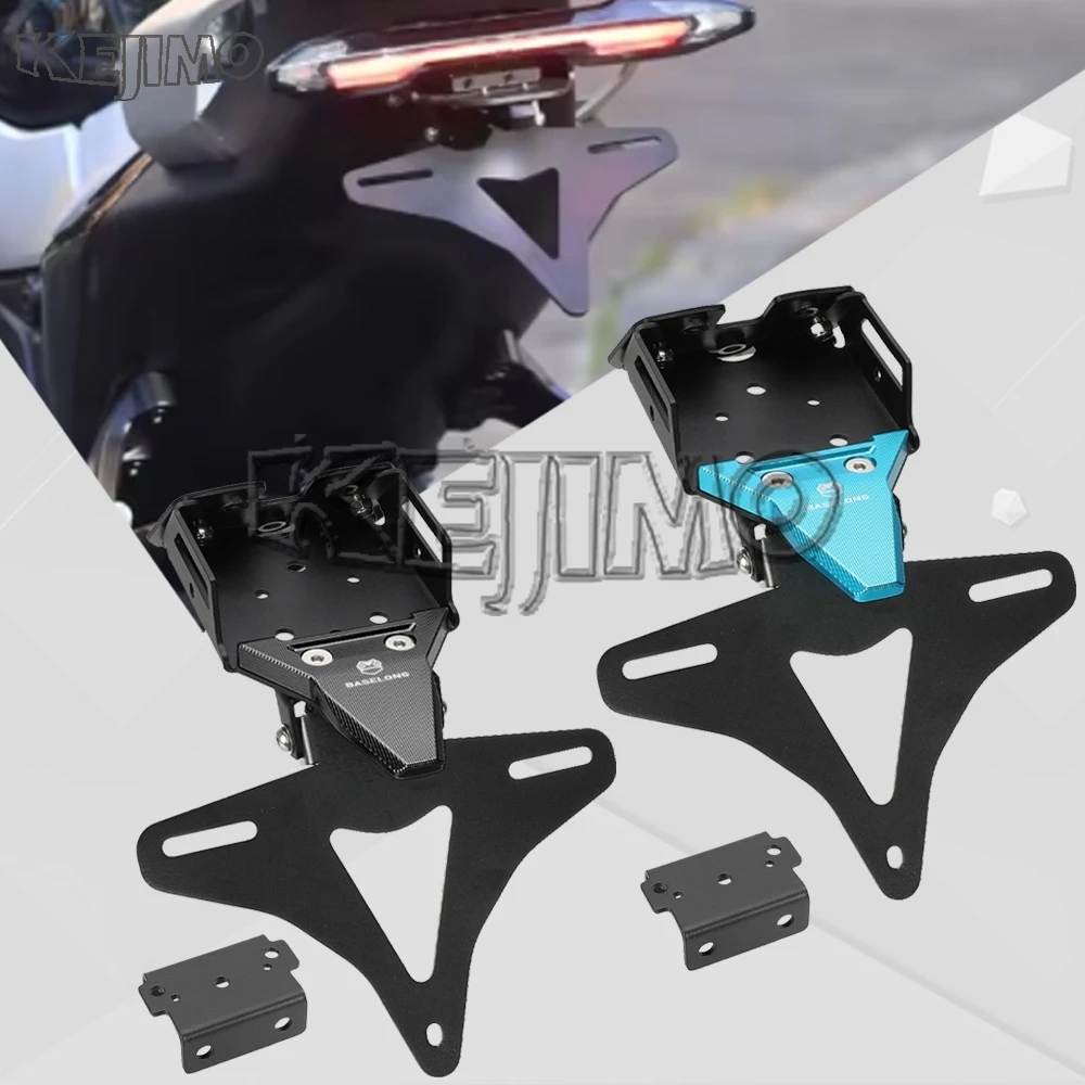 

For CFMOTO CF 675SRR 675NK 675SS 2024 2025 2026 License Plate Holder Bracket Rear Tail Tidy Fender Eliminator Kit 675 SR-R NK SS