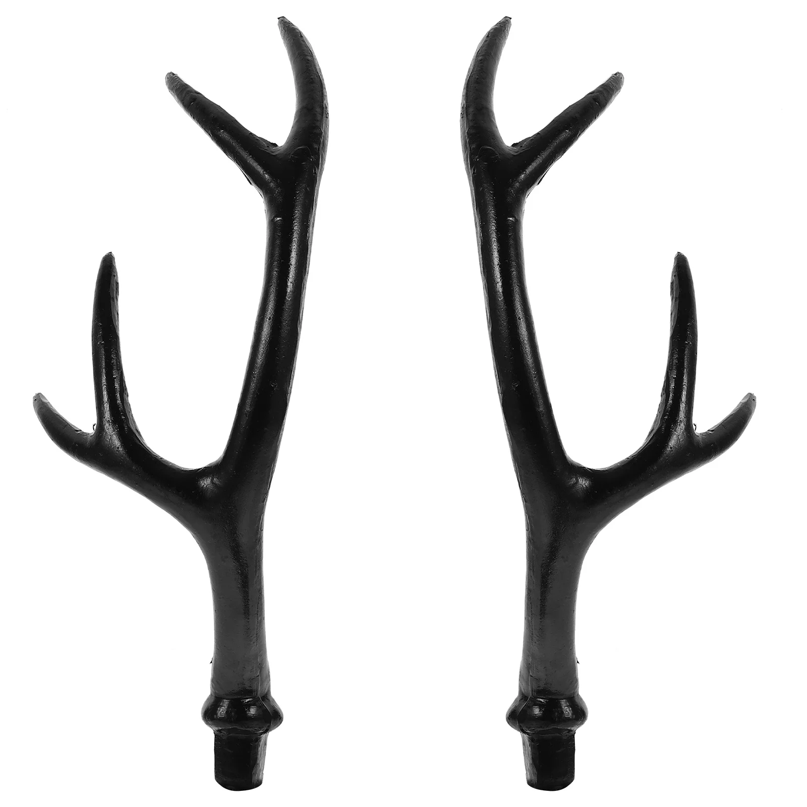 

Artificial Antlers Black Outfit DIY Headdress Ornament Costume Deer Horn Hair Hoop Props Plastic Headpiece Miss