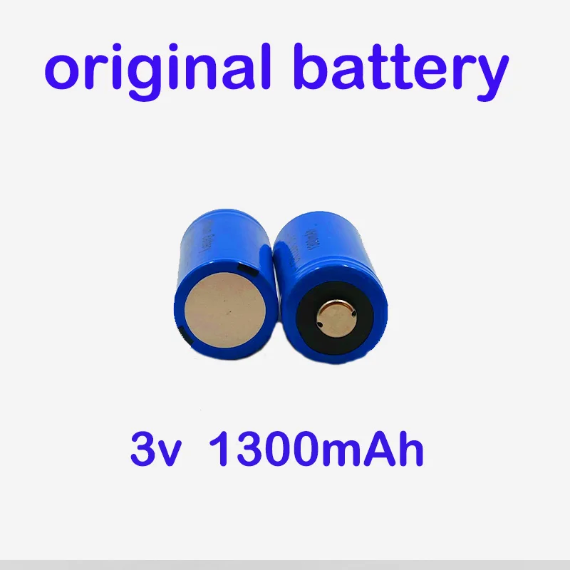 CR123A 3V 1300mah non-rechargeable disposable battery cell for GPS security system camera medical equipment