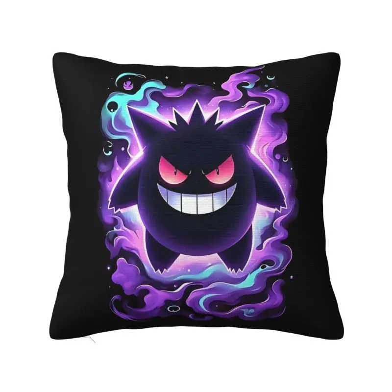 مخصص G-Gengares غطاء الوسادة 45x45 سنتيمتر الشر ابتسامة المخملية الحديثة وسادة