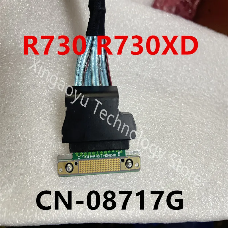 Original FOR DELL R730 R730XD Server Array Card Cable SAS Array Card Hard Disk Cable CN-08717G 08717G 8717G 100% Test Perfect