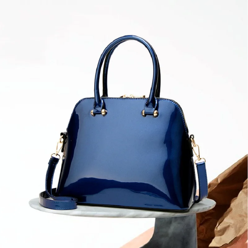 2025 New Patent Leather Women Bag Handbag Fashion Shoulder Bag Crossbody High Quality Daily Commuter Bag women