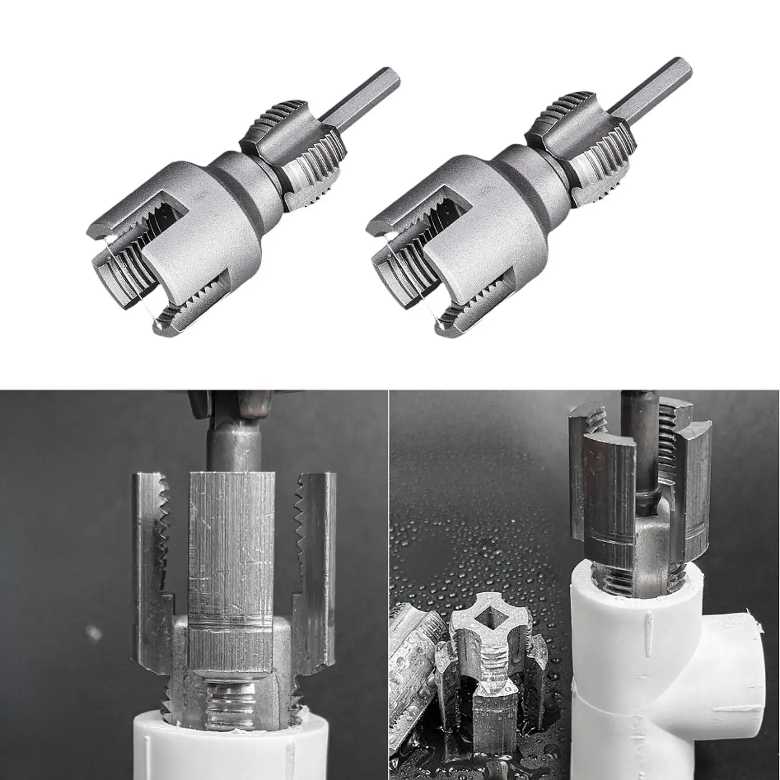 Accessorio per strumento per la creazione di filettature hardware per apri filettatura per trapano elettrico Versatile