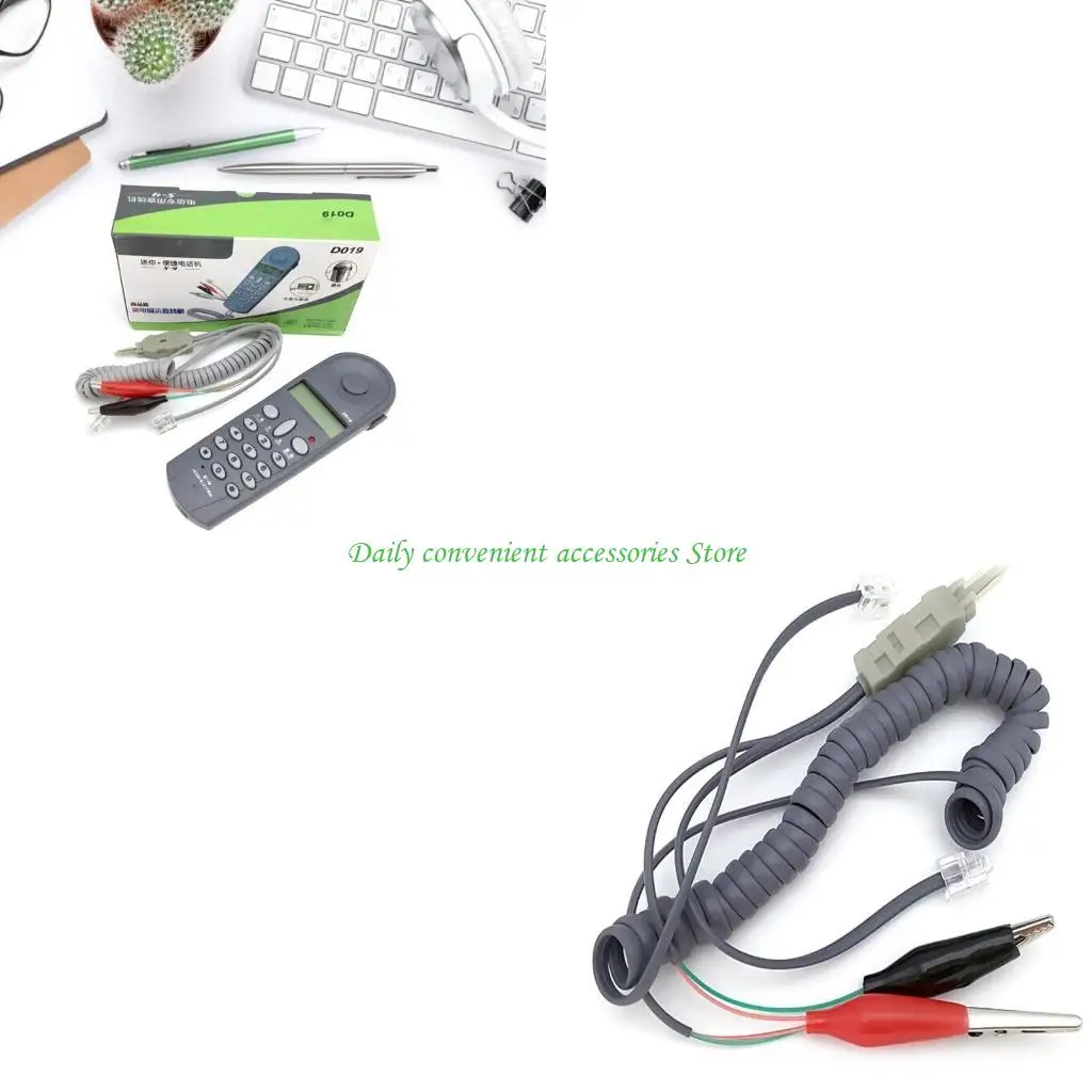 97QB Test Telephone Set Corded Landline Phone Not Need Battery Tesing Phone Checking