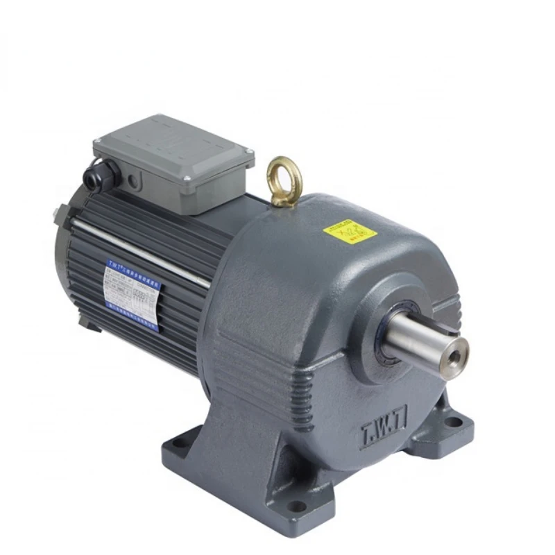 High Torque Low Speed Vertical AC Gear Motor Magnetic Brake 0.5-3HP