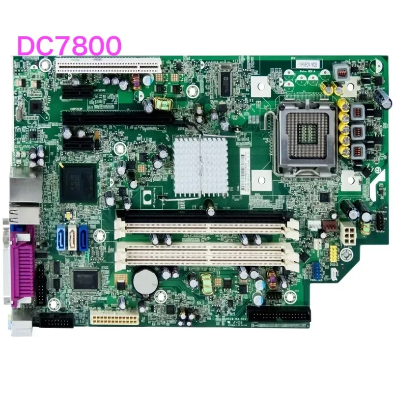 

Подходит для настольной материнской платы HP Compaq DC7800 SFF 437793 -001 Материнская плата DDR2 100% протестирована, ОК, полностью работает