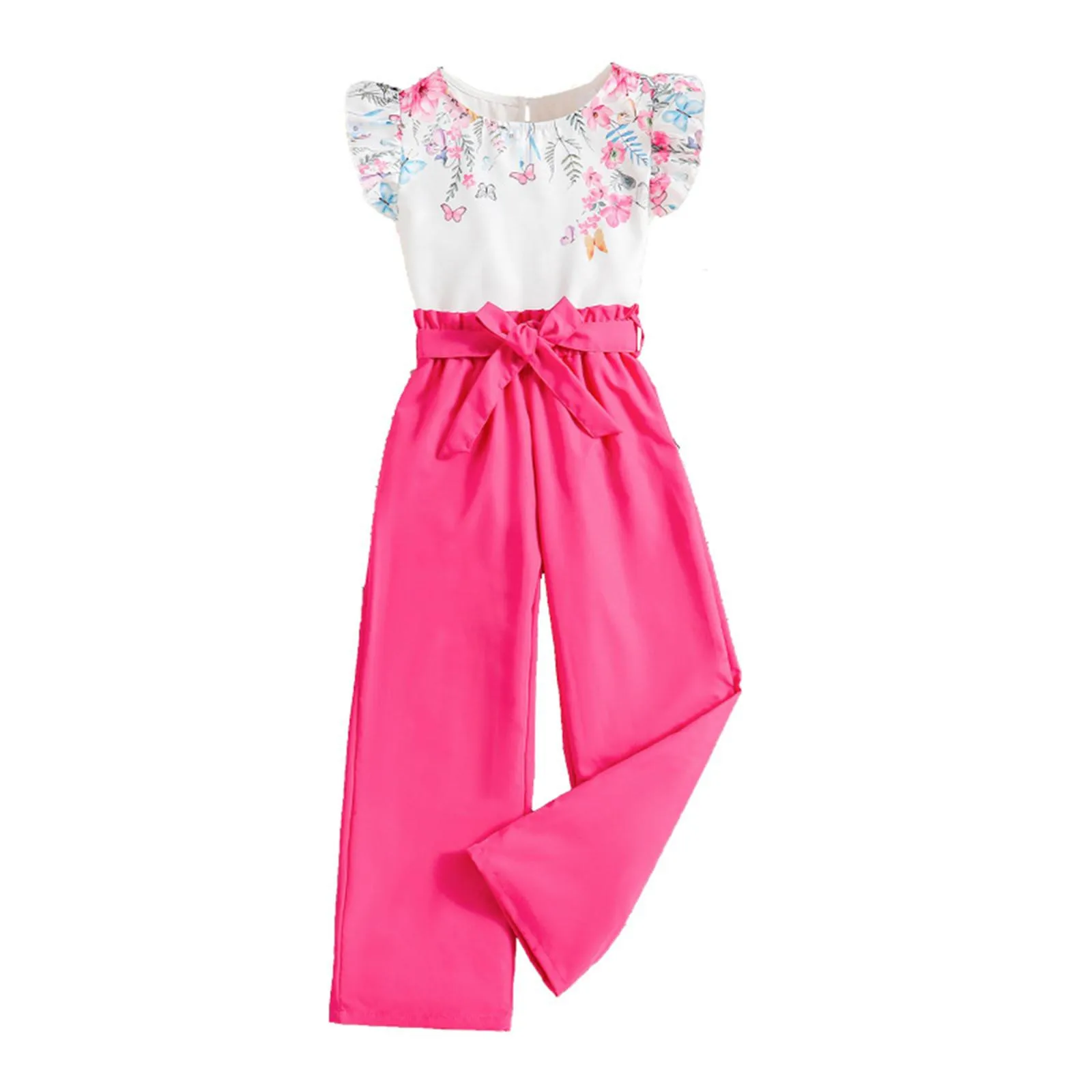 Tween Fall Clothes for Girls 2024 Summer Girls' Clothing New Children's Clothing For 8 12 Years Old Teen Girl Two Piece Outfits