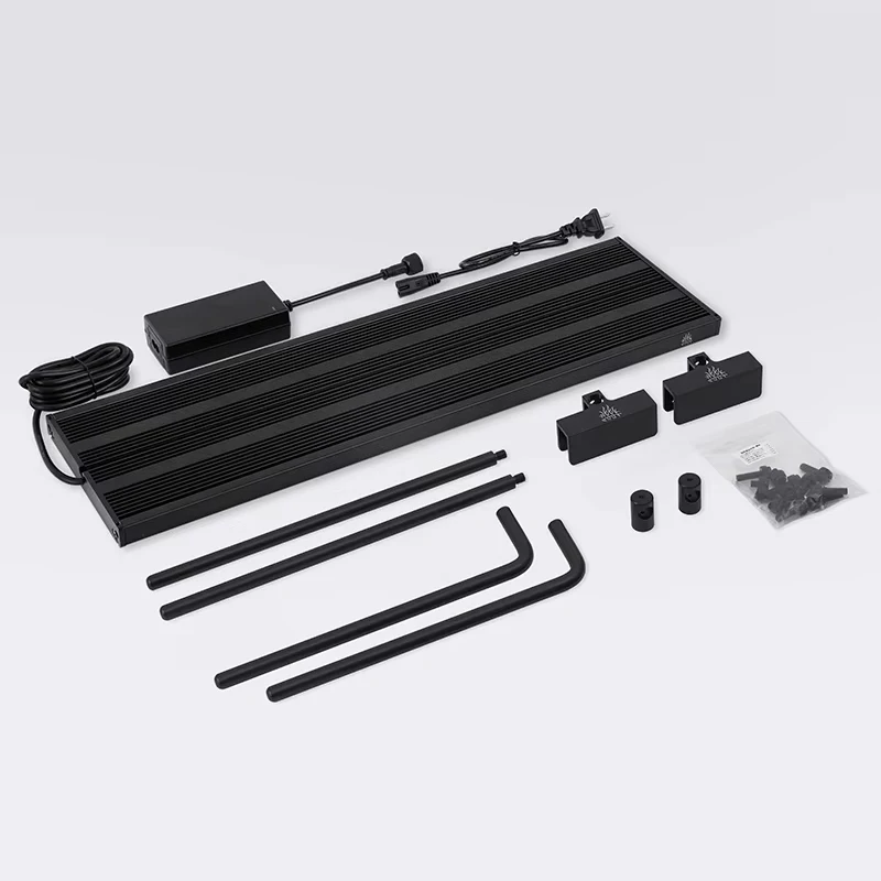 水族館用LED植物成長ランプ,1シリーズ,アプリケーション制御,水族館設備,照明,RGBおよびUV,幅調整可能