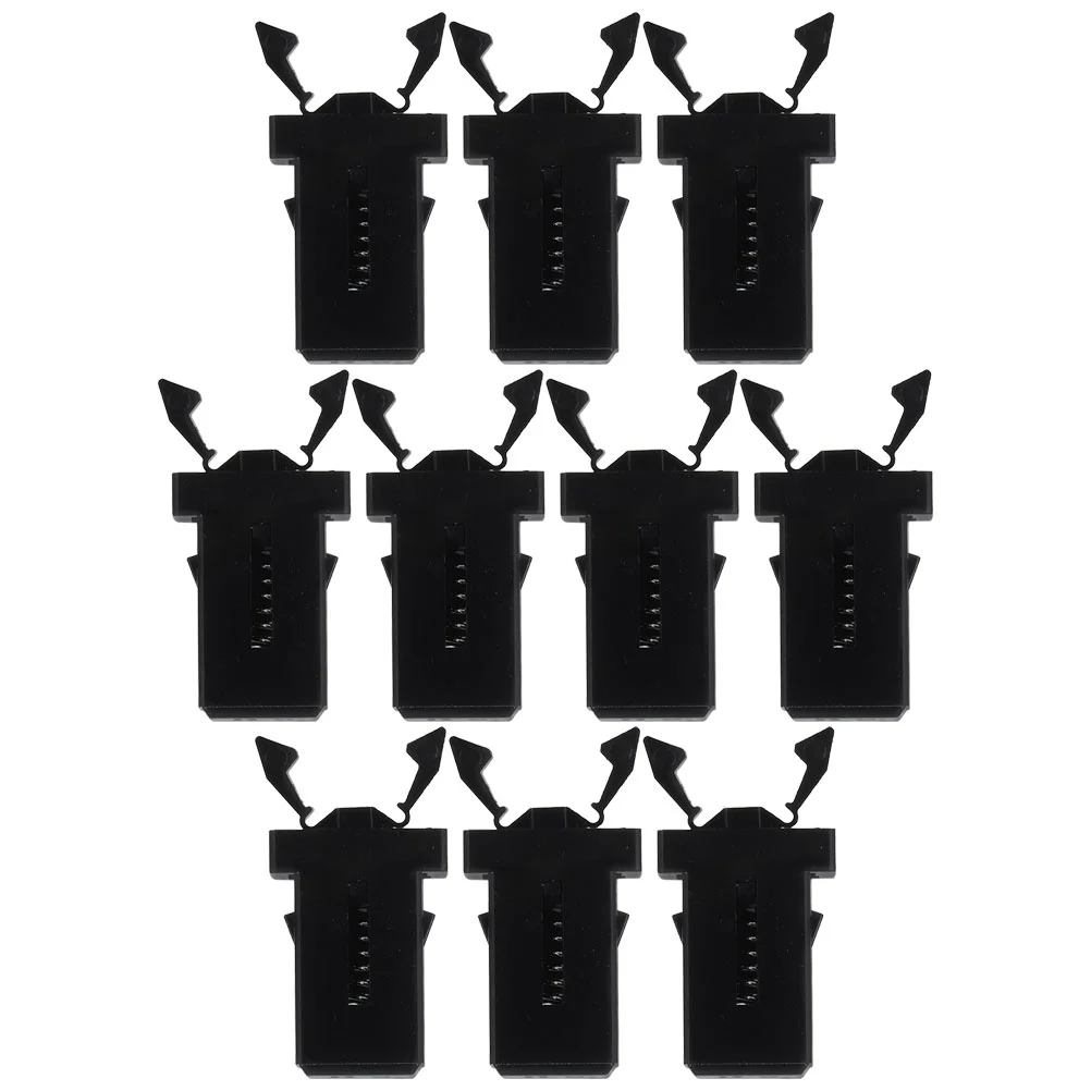 

10 Pcs Small Trash Can Switch Lock Junk Case Press for Clip Latch Garbage Office Basket