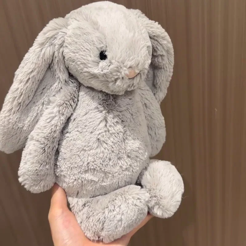 36cm Jelly Cat clásico tímido Bonnie conejo naranja blanco rosa azul púrpura gris muñeco de peluche gato y perro juguete interactivo regalo para mascotas