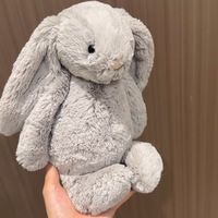 Jelly Cat 36cm Classic Shy Bonnie Rabbit Orange White Pink Blue Purple Gray Plush Doll Cat And Dog Interactive Toy Pet Gift