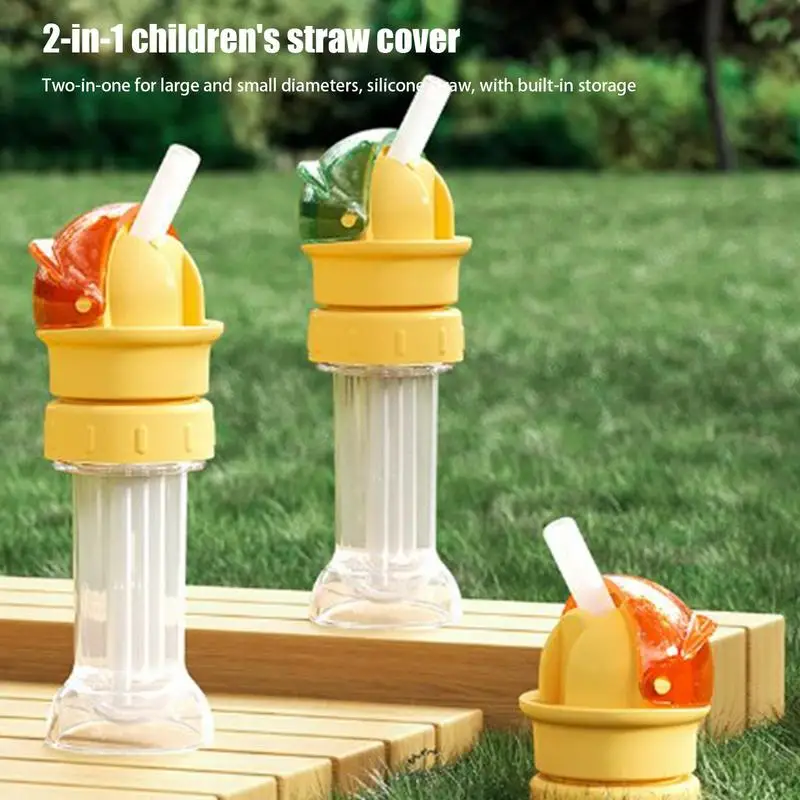 Wasserflaschen-Top-Adapter, Silikon-Flaschen-Top-Auslauf-Adapter, Ersatz-Flaschen-Topper-Auslauf-Adapter für die meisten Standardflaschen