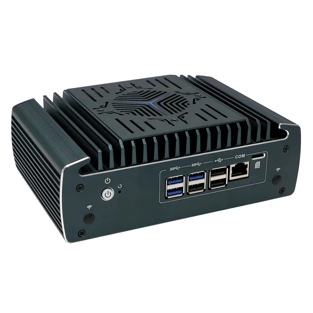 Micro Firewall Appliance Intel Core I5 1235U I7 1255U Soft Router 6 X 2.5GbE I226-V Lan Mini PC DDR4 RAM HDMI2.1 DP1.4A OPNsense