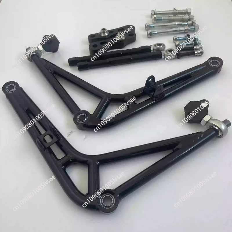 Suitable for racing competition BMW E36 E46 front and lower swing arm large angle, rear beam angle adjustment tie rod