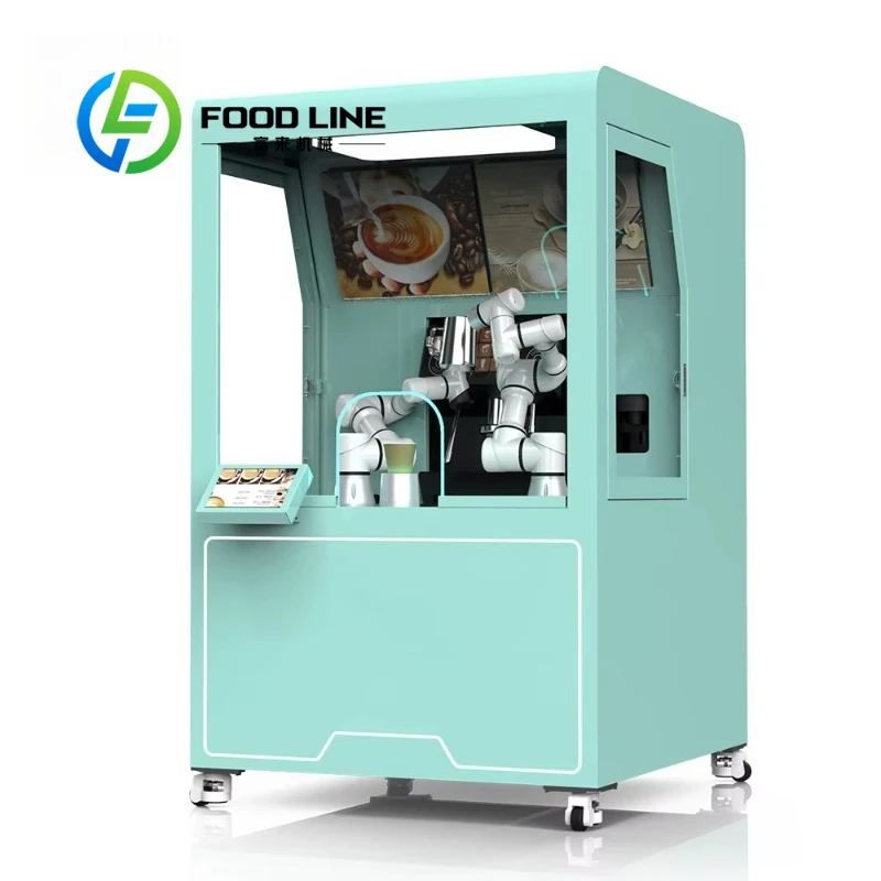 Customized Automatic Collaborative Coffee Robot Arm Vending Machine