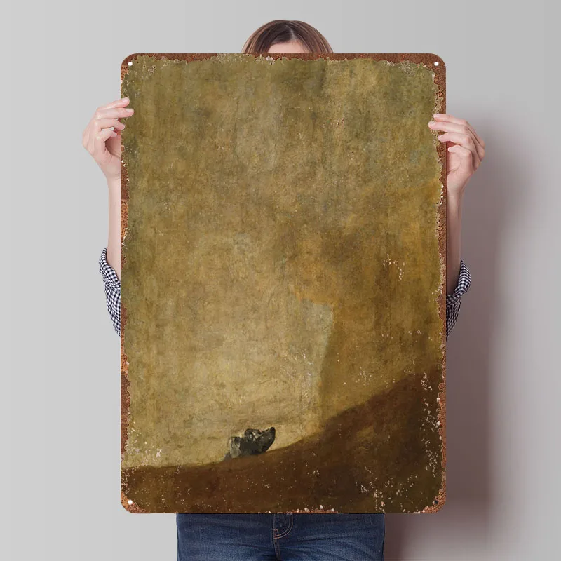 Goya Dog Poster Pai…