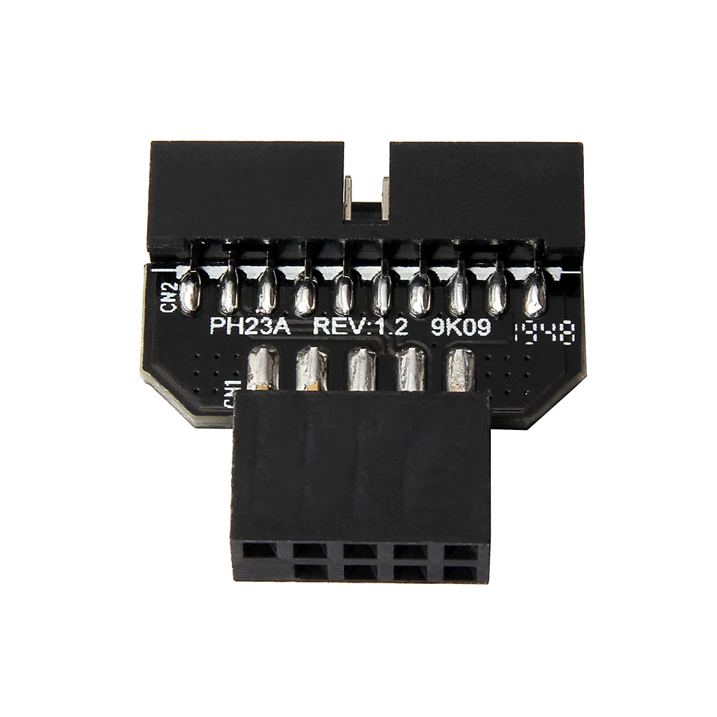 Motherboard USB2.0 9Pin to USB3.0 19pin Front Panel Connector Converter USB 3.0 19/20pin to USB 2.0 9pin Header Female Adapter