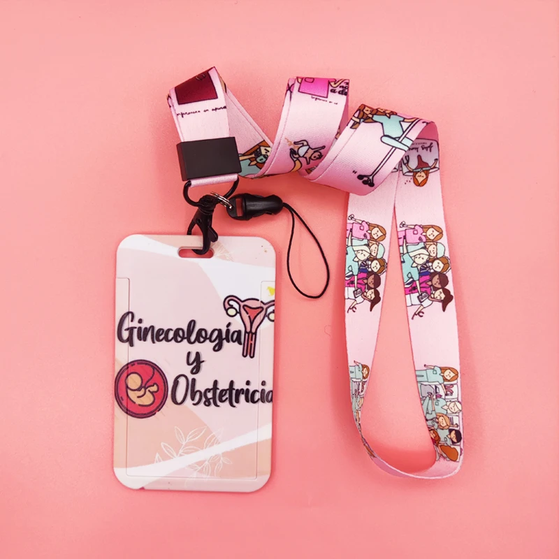 Geburtshilfe, Gynäkologie, Schlüsselband, Ausweishalter, Gebärmutter, Ausweis, Kreditkartenetui, Umhängeband, Kartenhalter, Telefonseil, Matrona-Anmelder – Detail 10