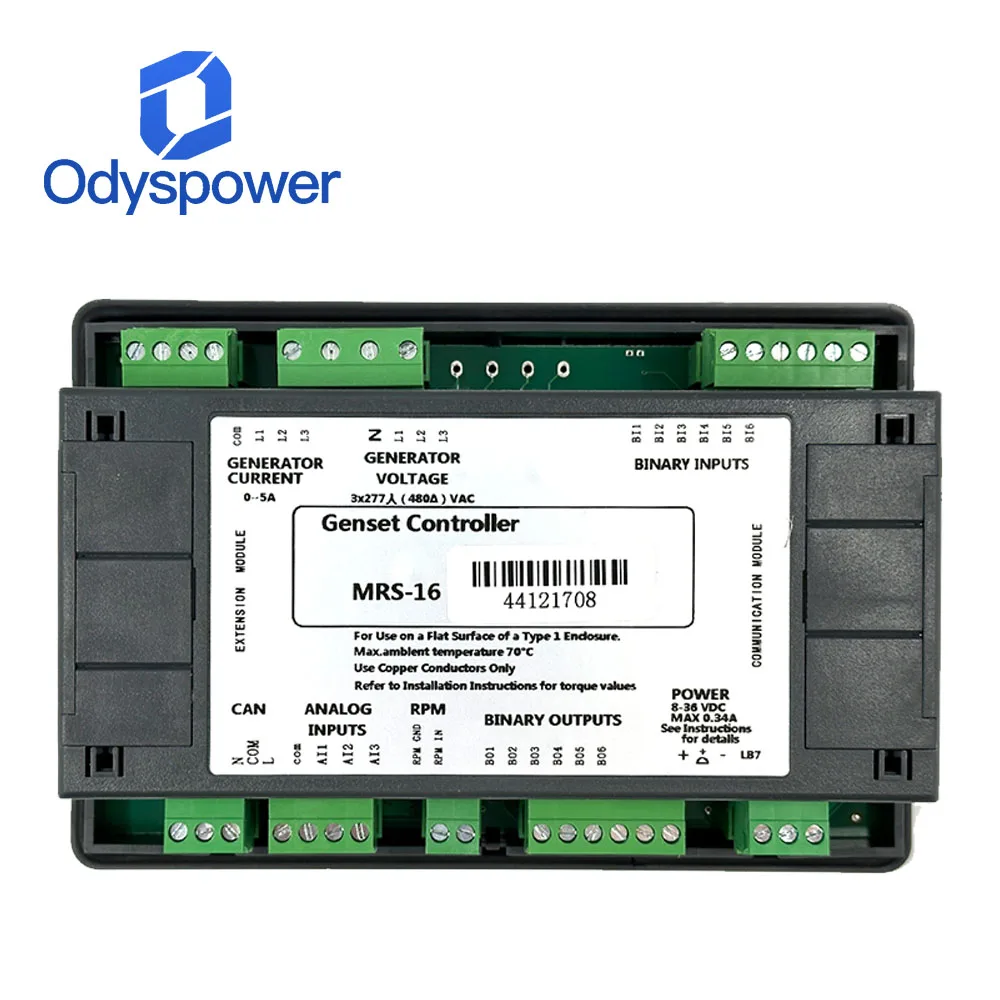 MRS16 MRS10 Diesel Generator Controller Panel Remote Auto Start LCD Display Control Module Compatible With Original