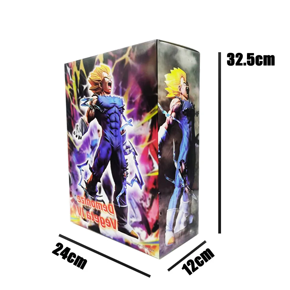 27cm Anime Dragon Ball Z GK Vegeta action figure Magin Vegeta self-explosion action  PVC action figure toy model collection gift