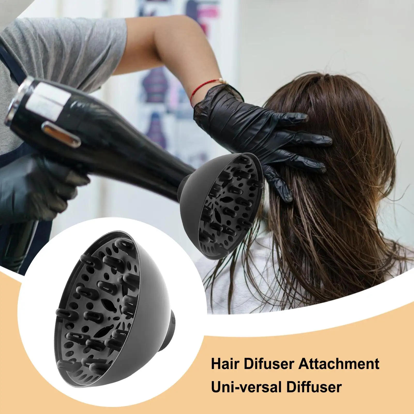 Professional Hair Diffuser for Styling and Curling