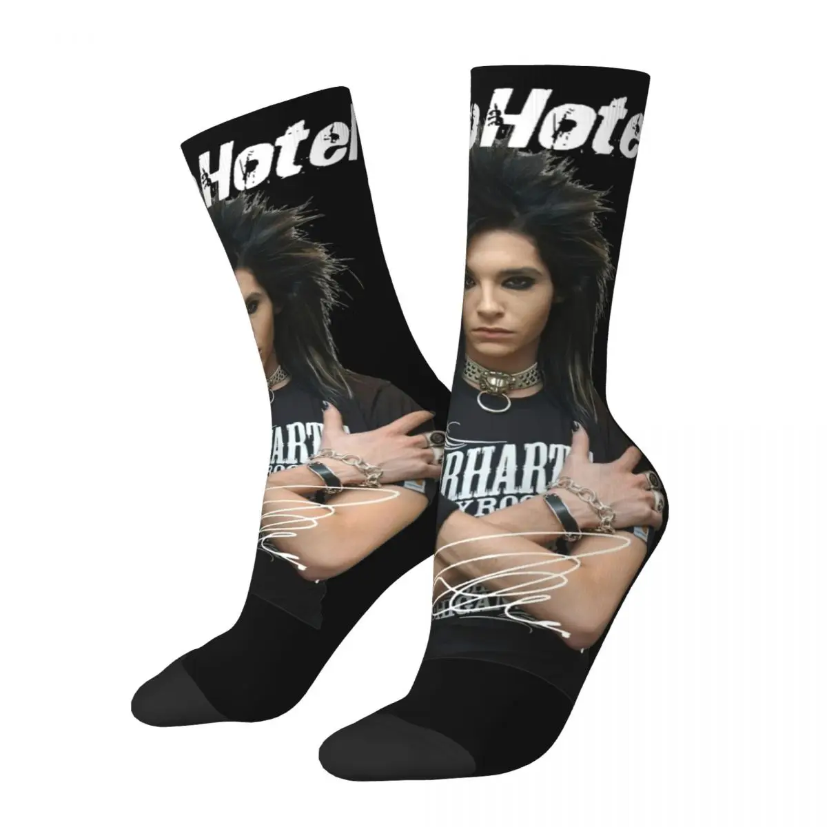 Winter Warm Fashion Men\'s Women\'s Tokio Hotel Tom Kaulitz Socks Non-slip Sports Socks