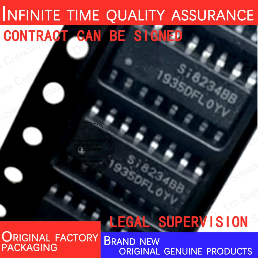 

2pcs/lot SI8234BB-D-IS1R SI8234BB SOP 100% genuine stock in brand new original packaging