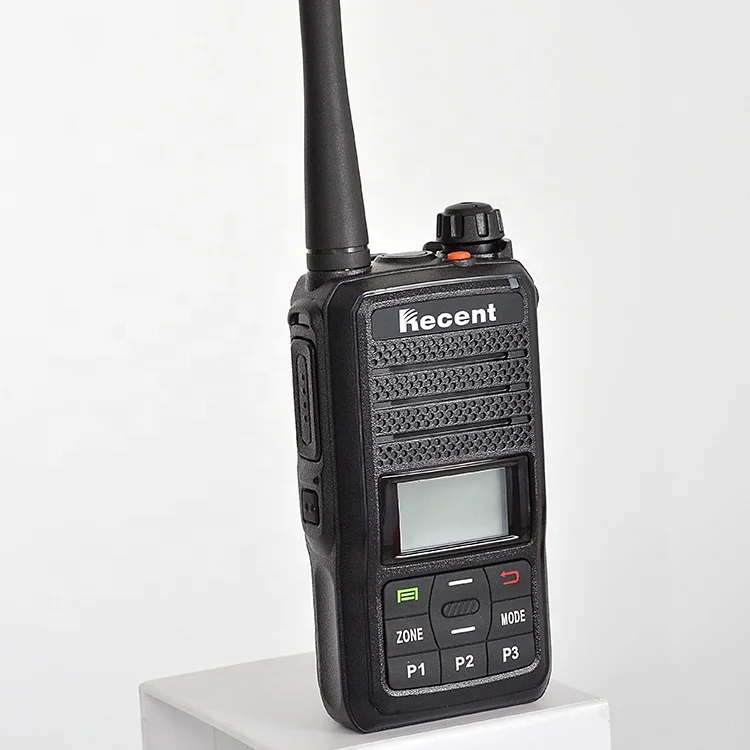 RS-339D Digital Analog Mix Channels DMR Mobile Radio UHF VHF LCD Display Direct Dual-slot Double Password To Protect Data