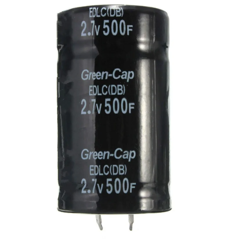 Supercondensador de gran capacidad, accesorios de rectificador automático, 2,7 V, 500F, 35x60MM, 2P, 16V83F, 500F, 2,7 V