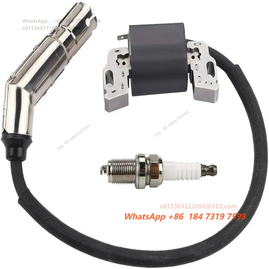 Ignition coil high voltage for 715231 595304 795315 592841 with spark plug