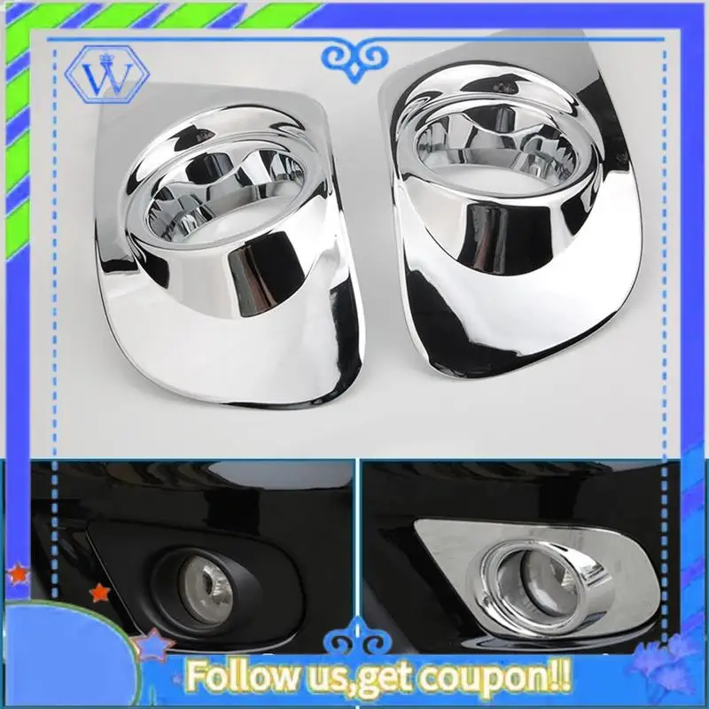 

M46K-Car Chrome Front Rear Fog Light Covertrim For Dodge Journey Fiat Freemont 2011 - 2018