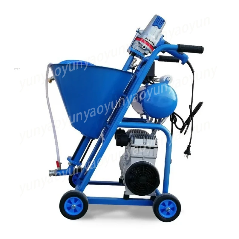 S10 Putty Spraying Machine High Pressure Grouting Pump Polyurethane Cement Mortar Waterproof Coating Construction Repair Tool