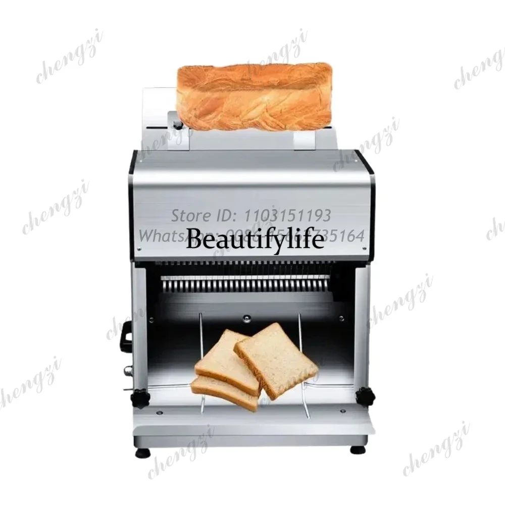 31 Knives Electric Loaf Cutting Cutter Machine for Bread Toast Commercial Automatic Electric Bread Slicer Machine