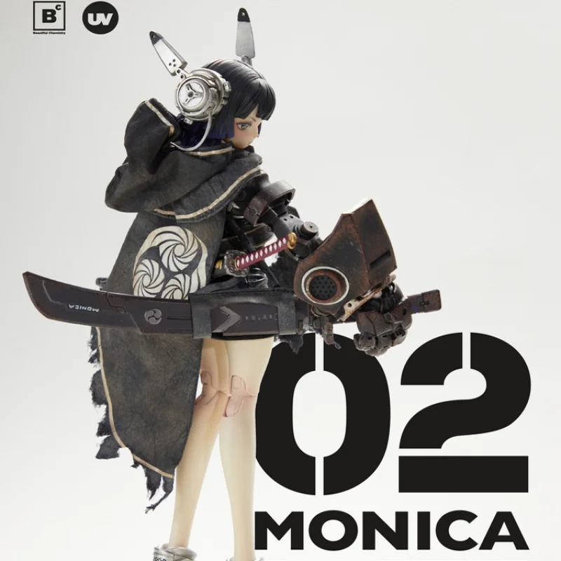 โมเดลฟิกเกอร์แอคชั่น โมนิก้า 1/6 ของแท้ สวยงาม ซีรีส์เคมียูวี อันเดอร์เวิร์ส เซเว่นสตาร์ หมายเลข 02 ของสะสม ตุ๊กตาข้อต่อขยับได้ ของเล่นตกแต่ง ของขวัญ