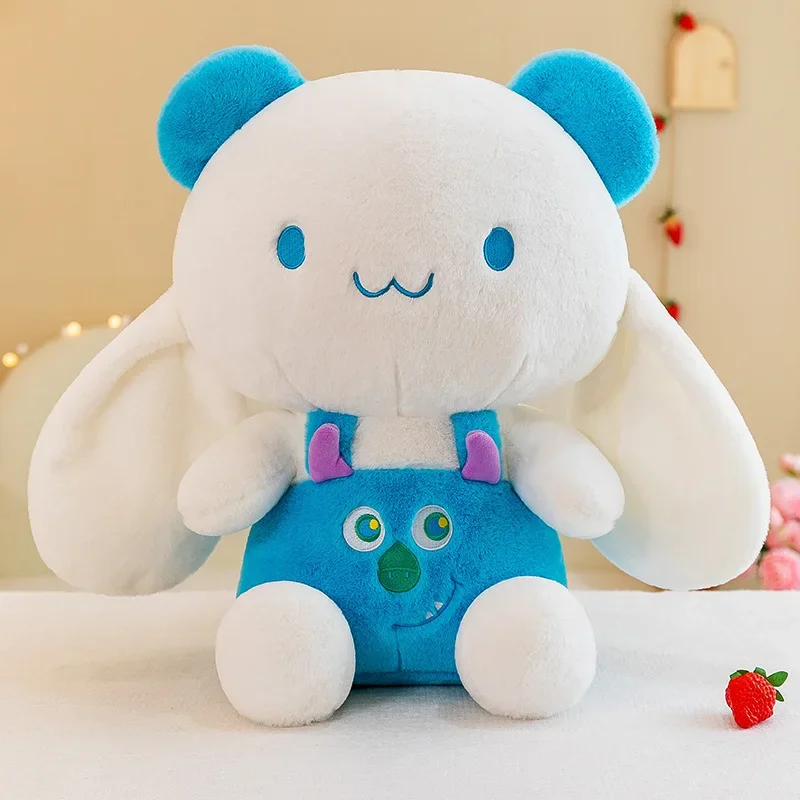 35-65cm sanrio cinnamoroll brinquedos de pelúcia travesseiro kawaii morango cinnamoroll boneca de pelúcia dos desenhos animados anime elf boneca de pelúcia presente das meninas
