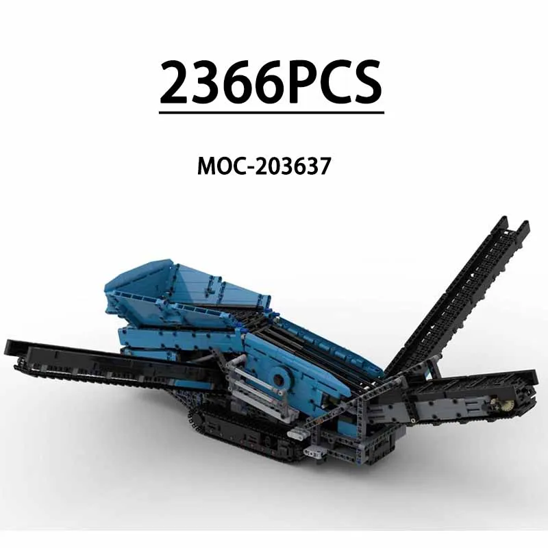 Screening Mechanical Model of Wheel Loader 42030 for Loading 2366PCS Boy Birthday Gift DIY Christmas Toy Gift MOC-203637