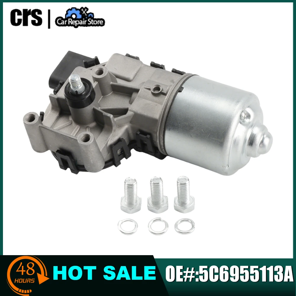 

Wiper Windshield motor 5C6955113A D 6R1955119 A For Vw Jetta 2011 2012 2013 2014 2015-2018