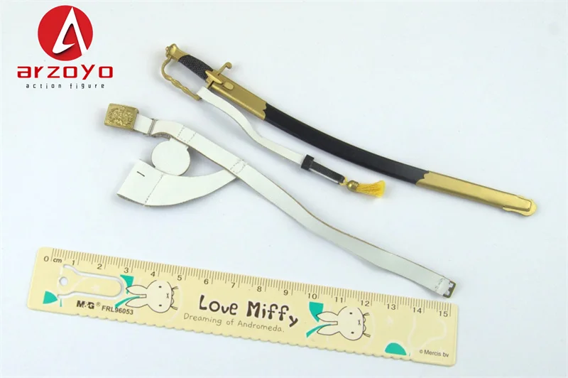 BROWN ART 1/6 Scale หนังดาบอาวุธกระเป๋าเข็มขัดเอวแขวนดาบเข็มขัดกระเป๋าสําหรับ 12 ''ชาย Action Figure Body