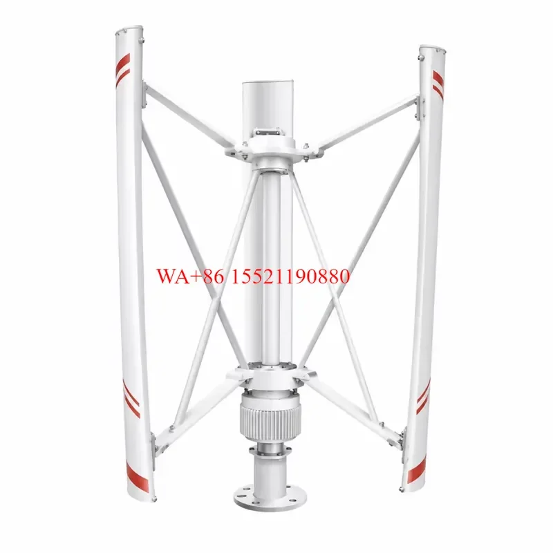 WMWMNU for 1kW 1.5kW 2kW X Type Vertical Axis Wind Turbine 24V 48V 96V Permanent Magnet Generator for Home Off Grid System