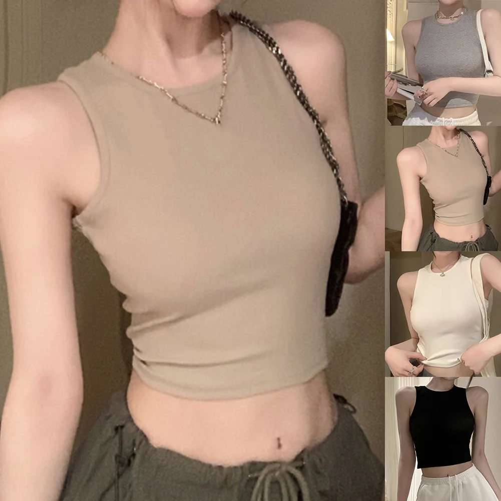 

Pure Desire Hot Girl полый жилет женский без рукавов внутренняя одежда короткий топ