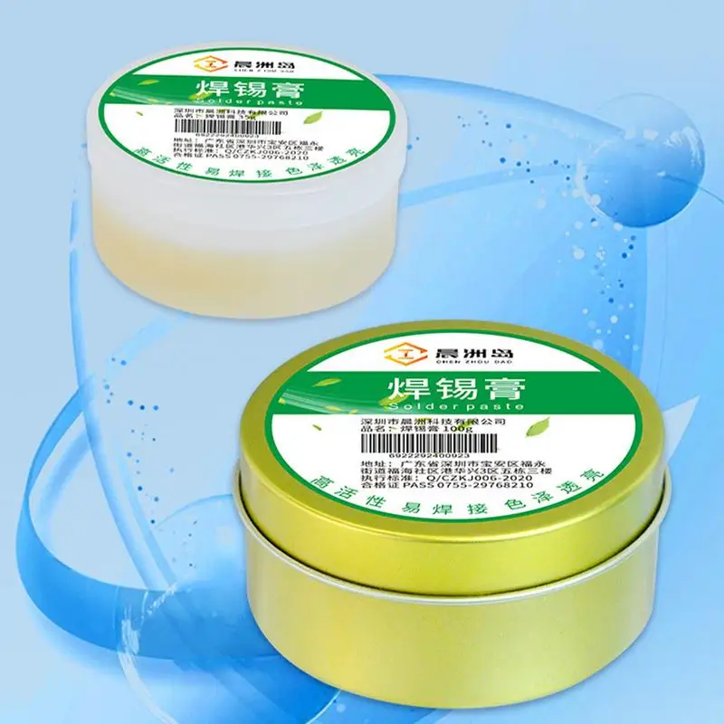 Electrical Soldering Flux Soldering Paste Flux For Electronics Safe Clean Residues Paste Rosin Paste Soldering Flux Paste For