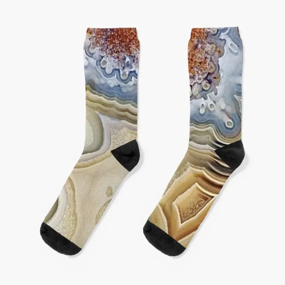 Agate Pattern Socks Lots tennis soccer anti-slip Wholesale Women's Socks Men's